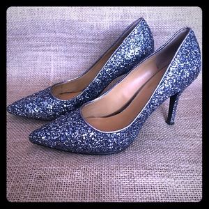 Glittery Nine West heels